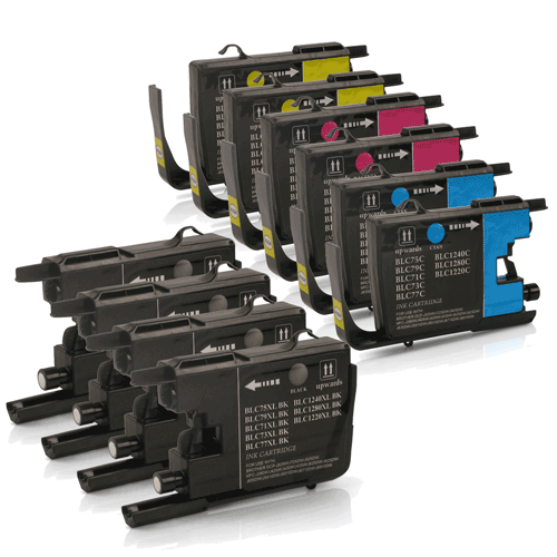 Brother LC75 (Replaces LC71) High-Yield Compatible Ink Cartridge 10-Pack Combo